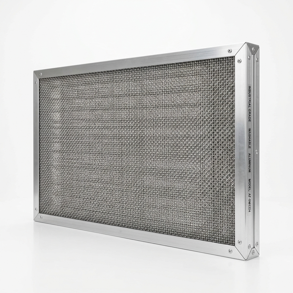Filtre métallique lavable