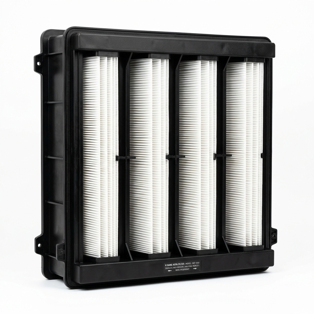 Filtre HEPA Dièdre V-Bank